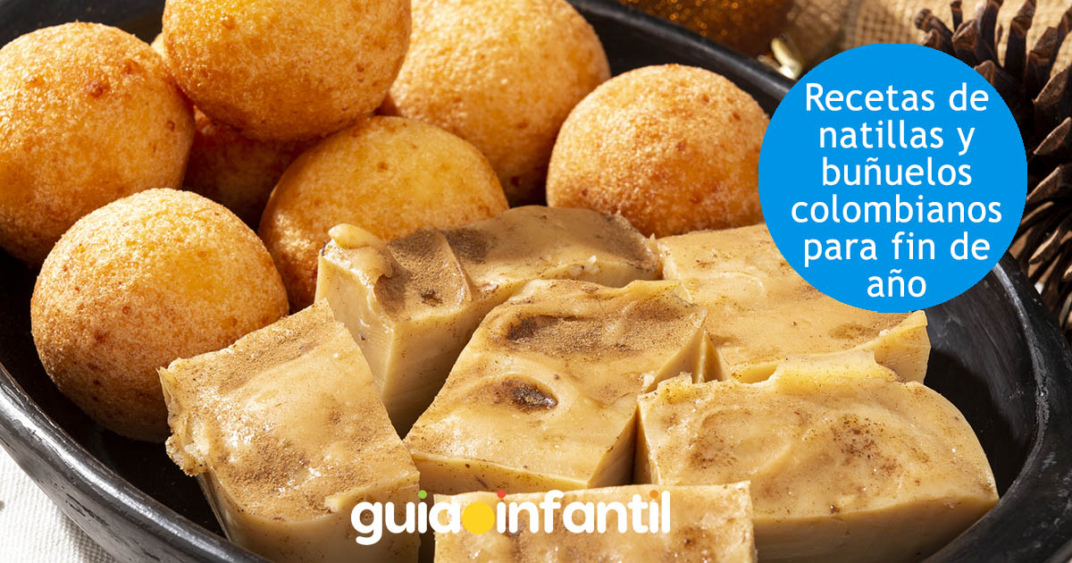 natillas y buñuelos colombianos