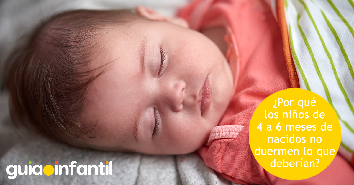 Sueño en niños de 4 a 6 meses