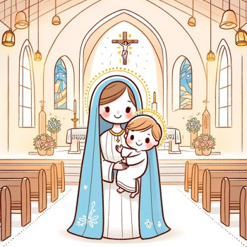 Origen de la Virgen de la Candelaria explicado a los niños - 2 de febrero
