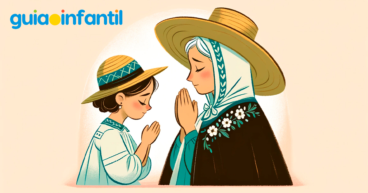 Rezar a la Divina Pastora con niños