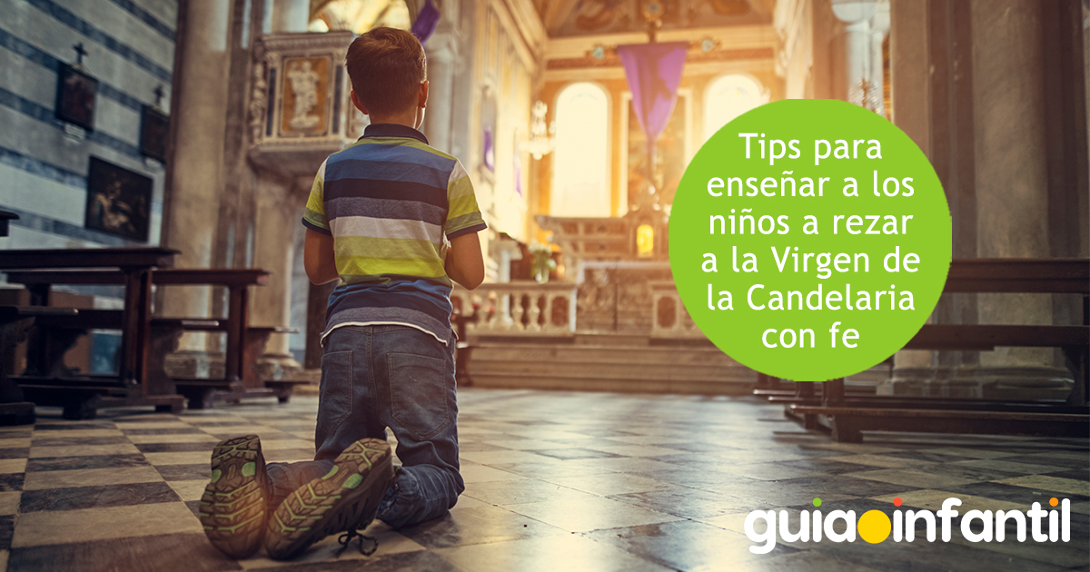 Rezar con fe a la Virgen de la Candelaria