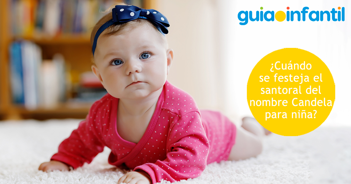 Santoral del nombre Candelaria para niña