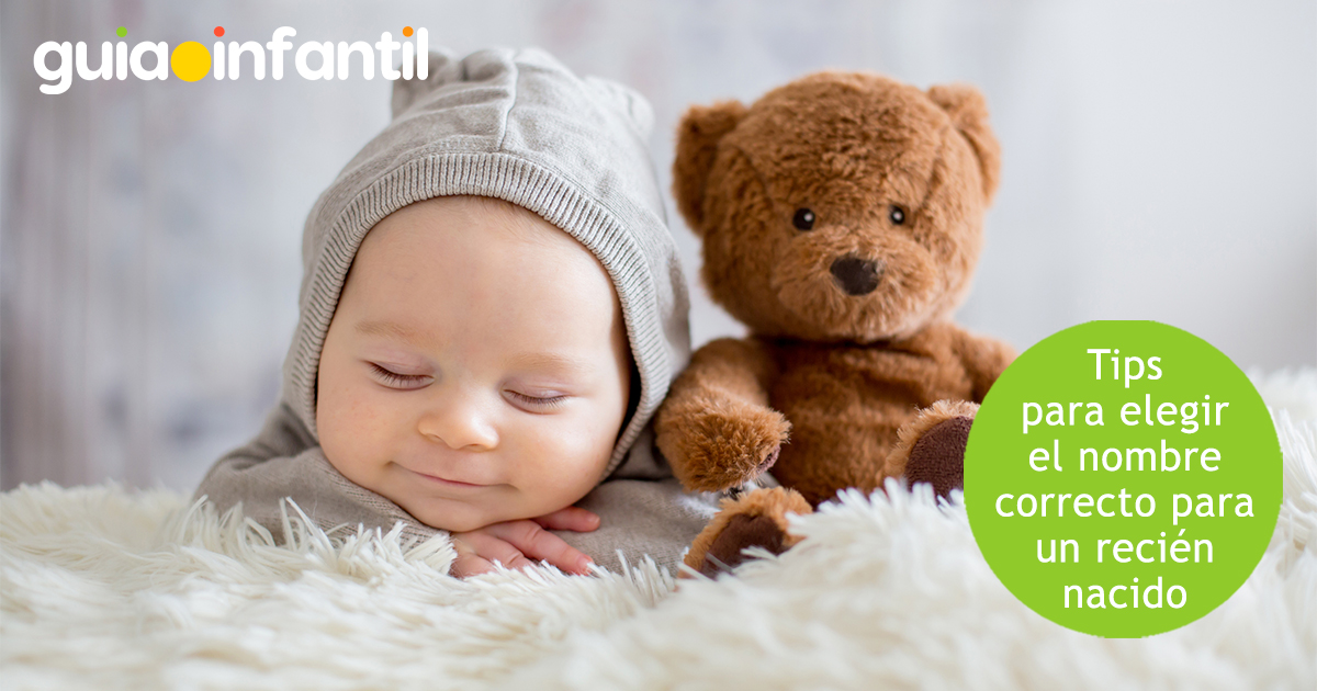 Tips para elegir nombre a un recién nacido