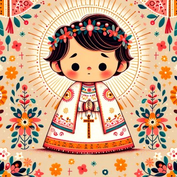 Origen y curiosidades del Niñopa de Xochimilco en México para niños