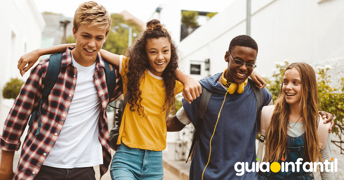 Grupos de amigos adolescentes