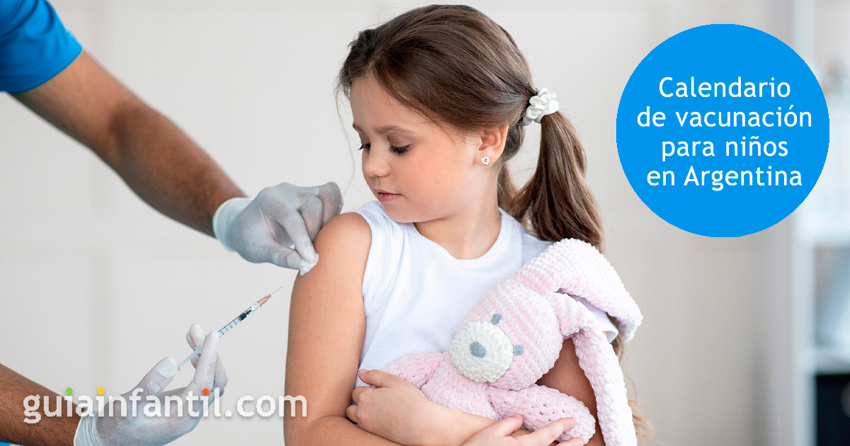 Calendario de vacunación infantil en Argentina por edades