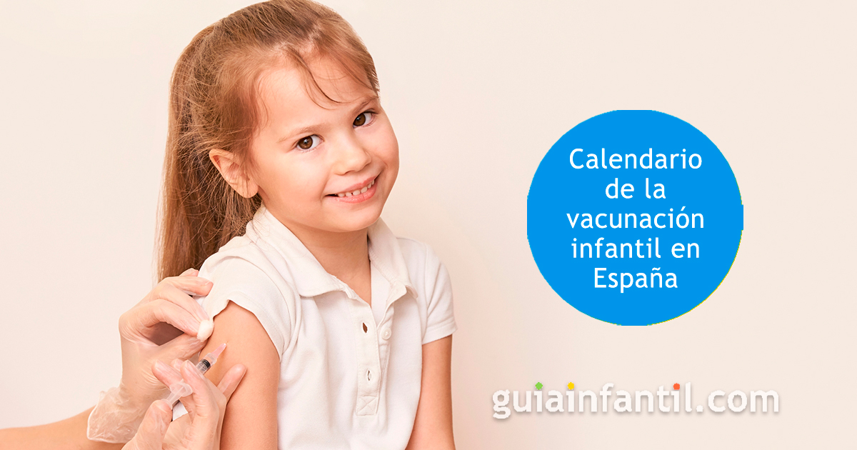 El calendario de vacunación para niños