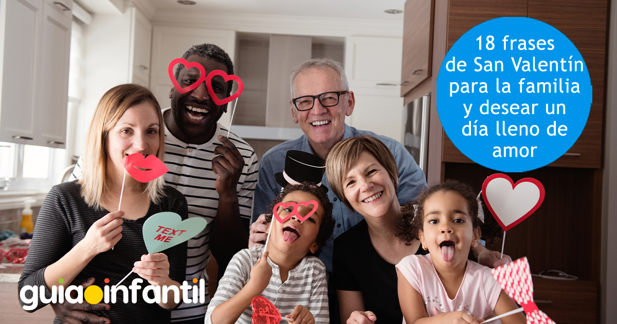Frases de San Valentín para la familia 