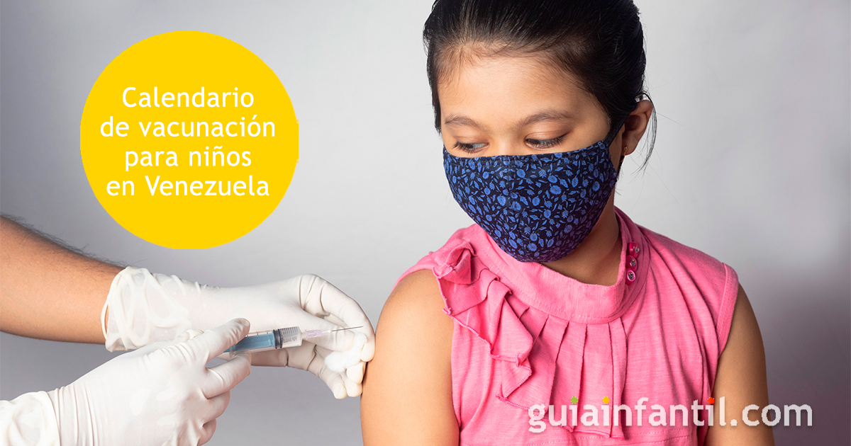 Calendario de vacunación de los niños en Venezuela 
