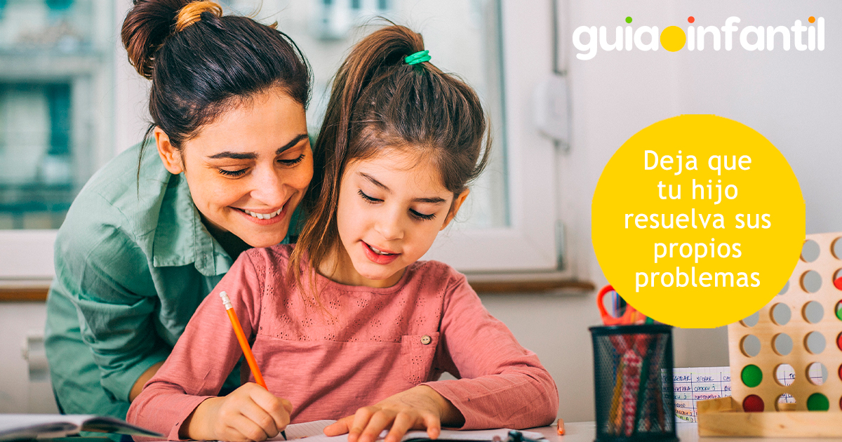Deja que tu hijo resuelva sus propios problemas