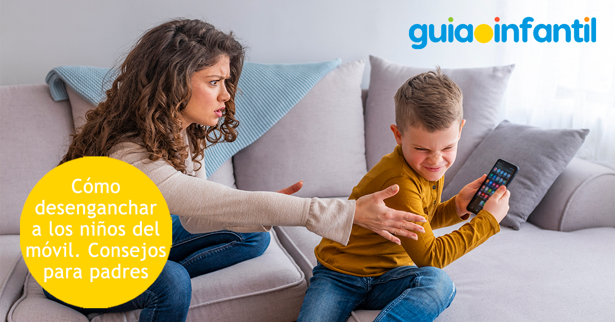Cómo desenganchar a los niños del móvil