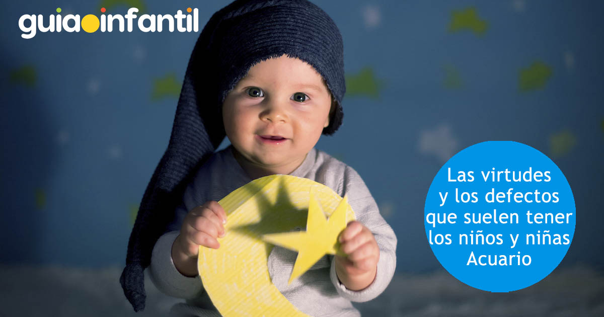 virtudes y defectos de los bebés acuario