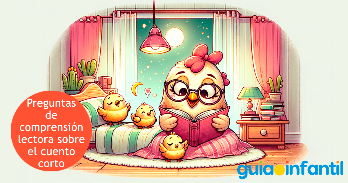Preguntas de comprensión lectora sobre el cuento corto
