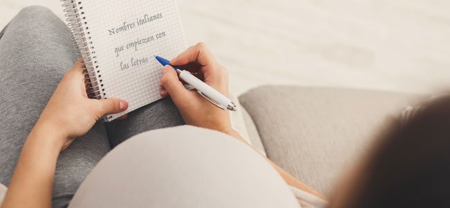 Nombres italianos para bebés