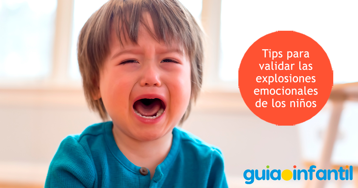 Tips para validar las emociones de los niños