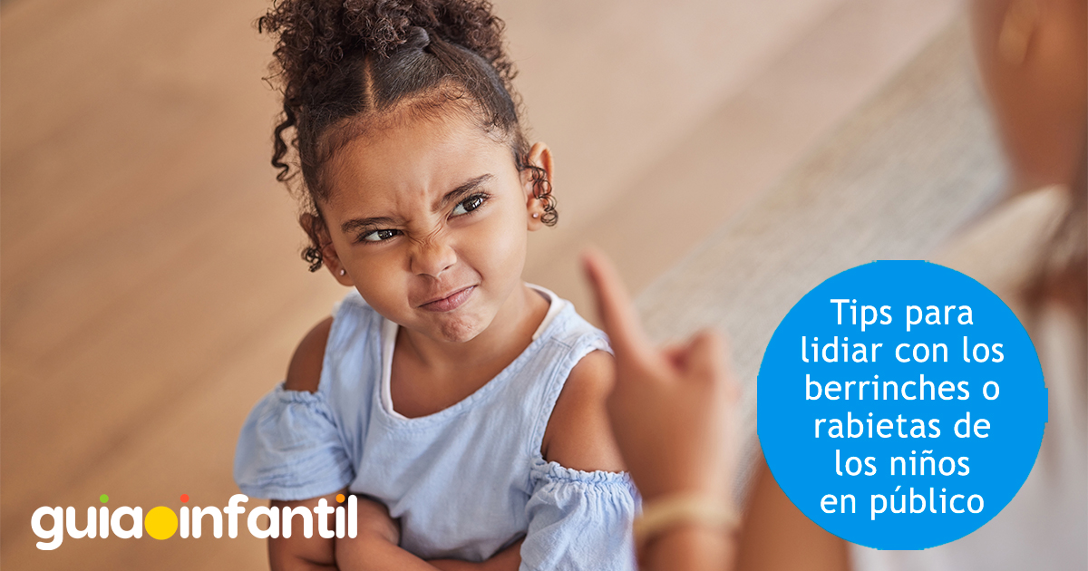 Lidiar con las rabietas en público