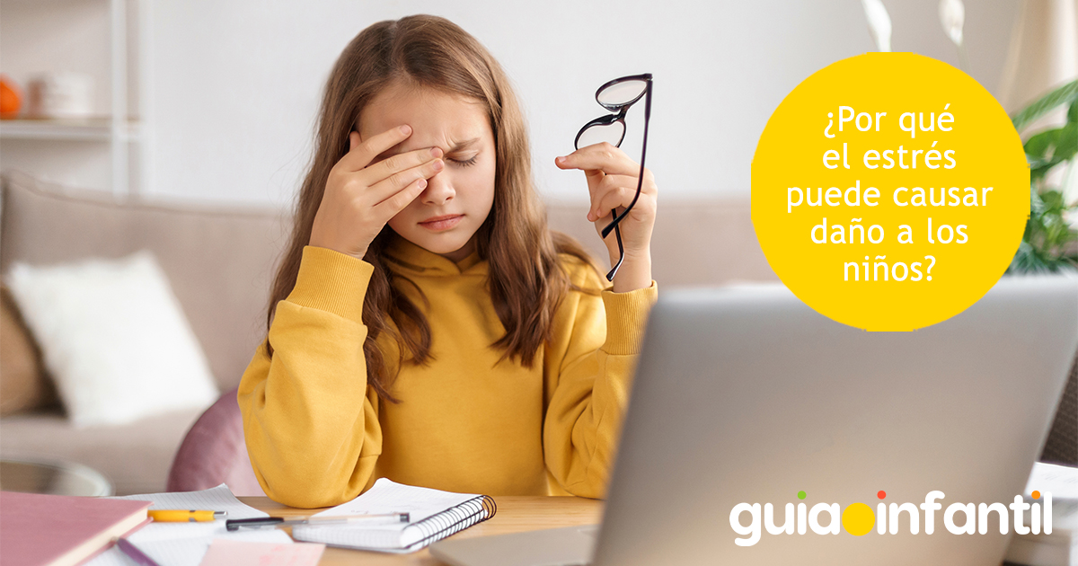 El estrés sí causa daño a los niños