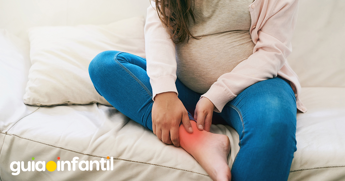 La hinchazón en el embarazo