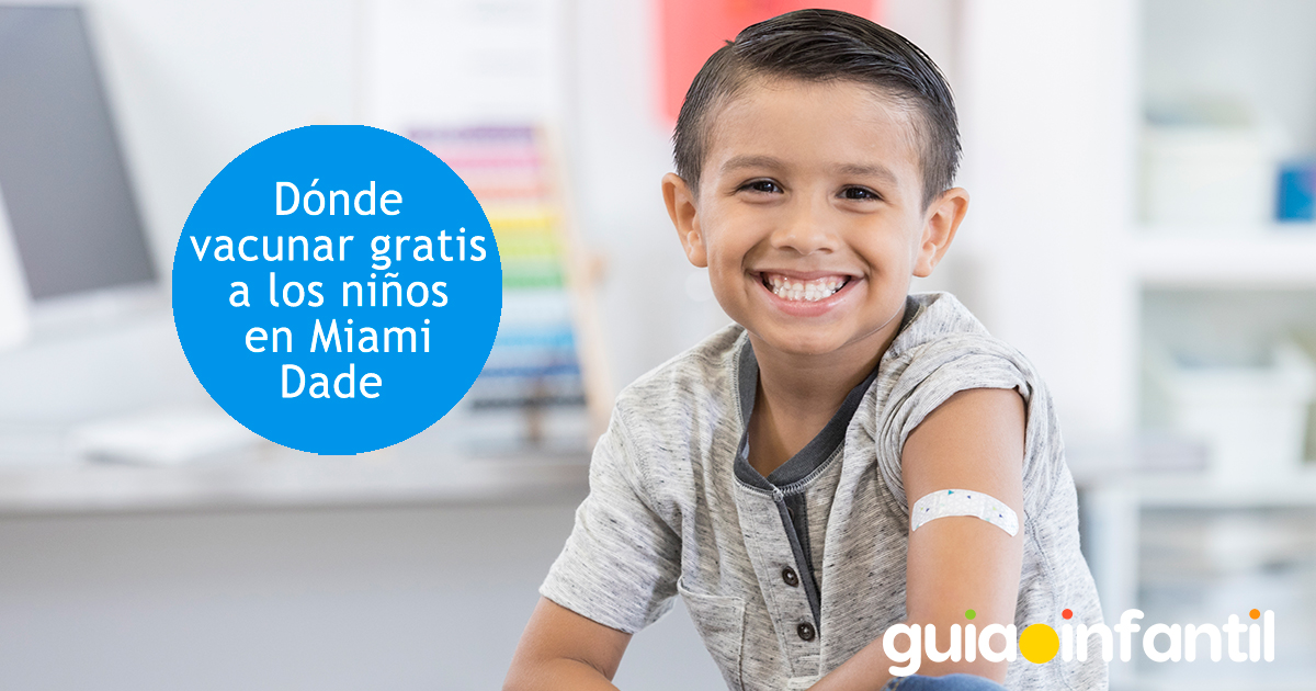 Cómo vacunar gratis a los niños en Miami Dade