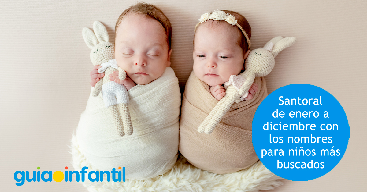 Santoral de nombres para niños