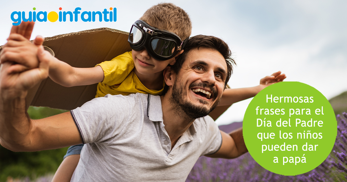 Frases que los niños pueden dedicar a papá