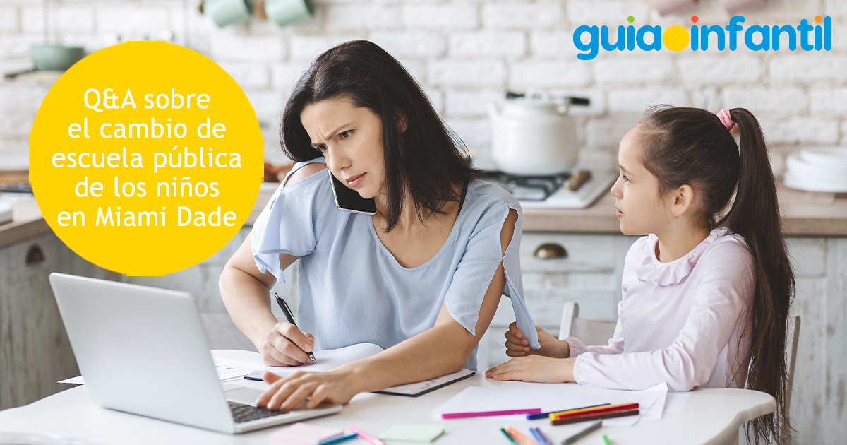 Preguntas sobre el cambio de escuela en Miami Dade