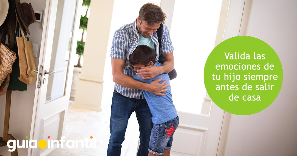 Valida siempre las emociones de tu hijo
