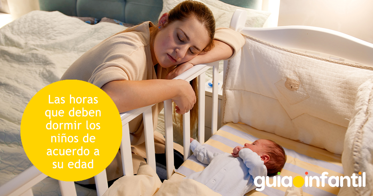 Horas que deben dormir los niños por edad