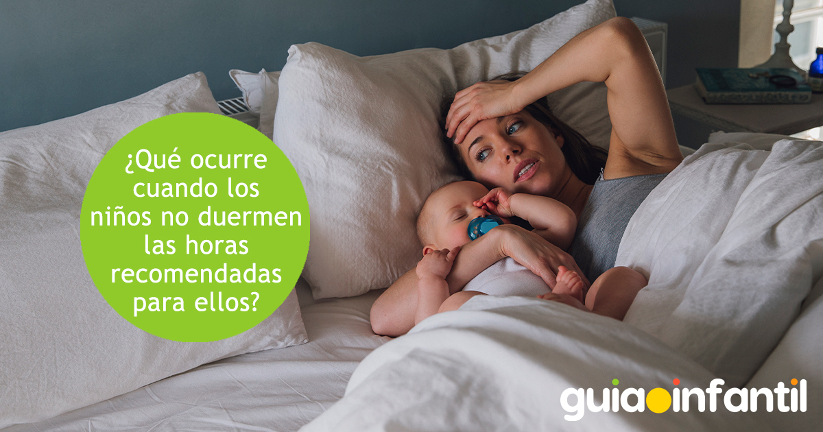 Los niños que no duermen sus horas