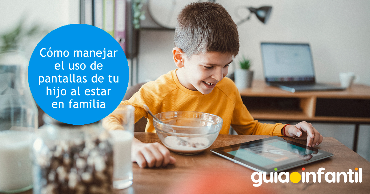 El uso de pantallas en los niños