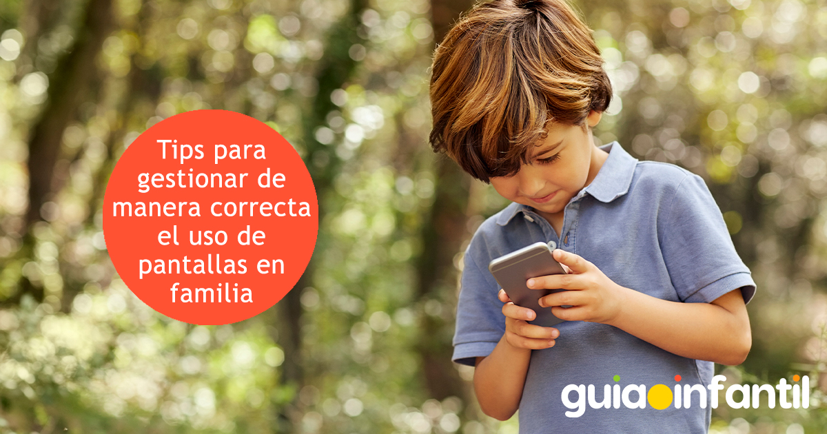 Cómo gestionar el uso de pantallas en los niños