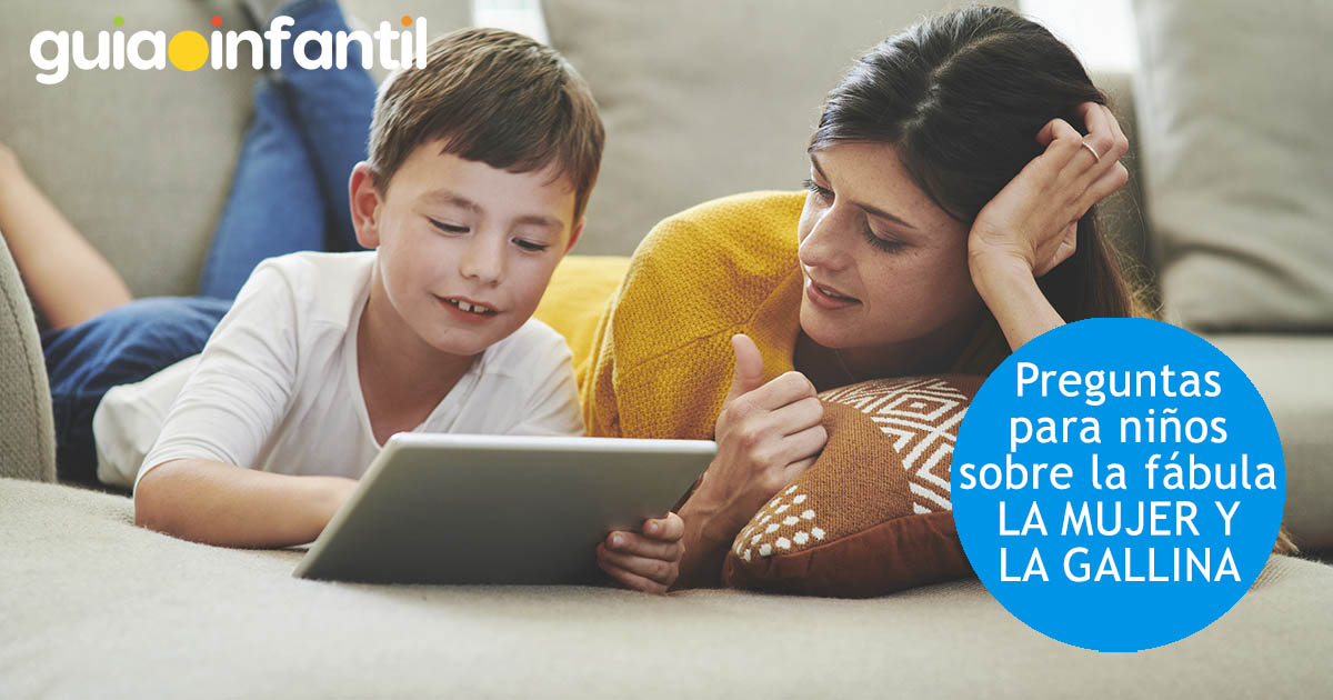 preguntas sobre La mujer y la gallina