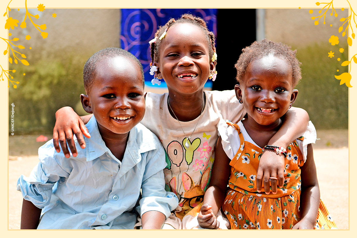 Regalo solidario en la primera comunión de los niños