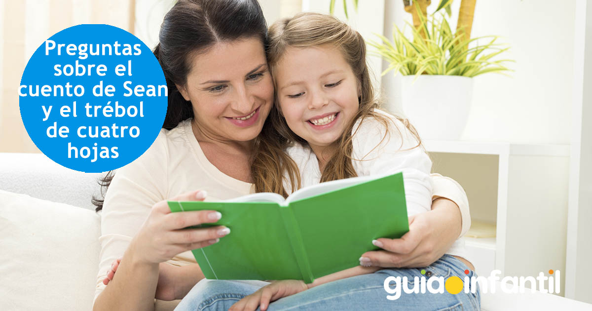 preguntas sobre el cuento Sean y el trébol de cuatro hojas