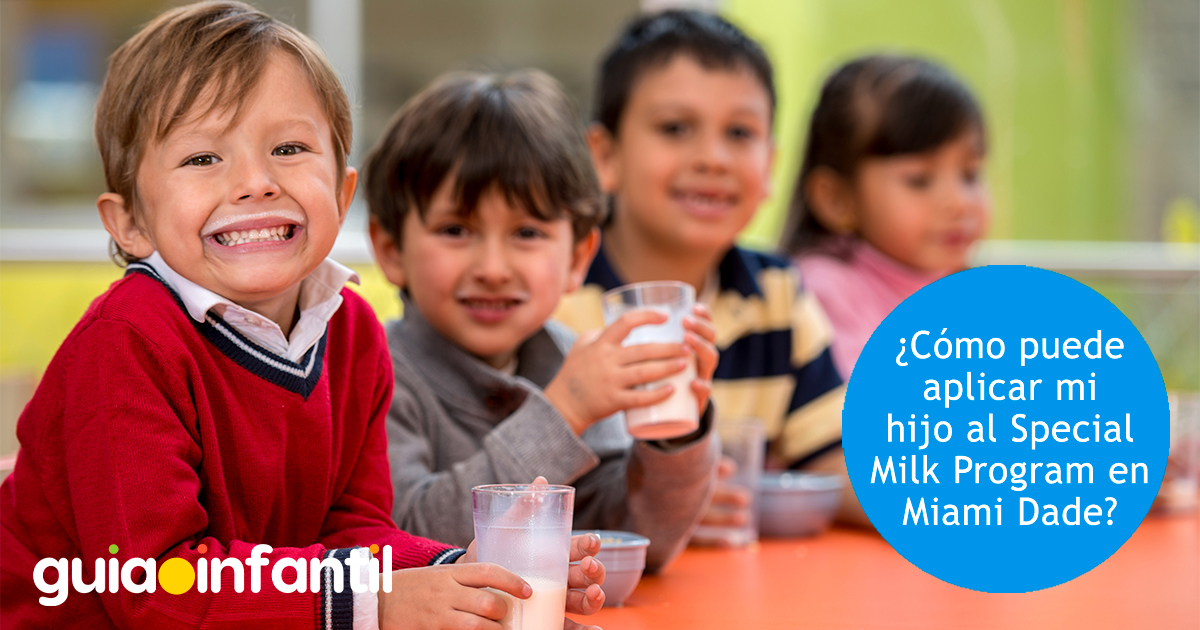 Special Milk Program para niños en Miami Dade
