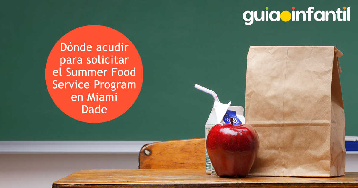 Dónde solicitar el Summer Food Service Program en Miami Dade