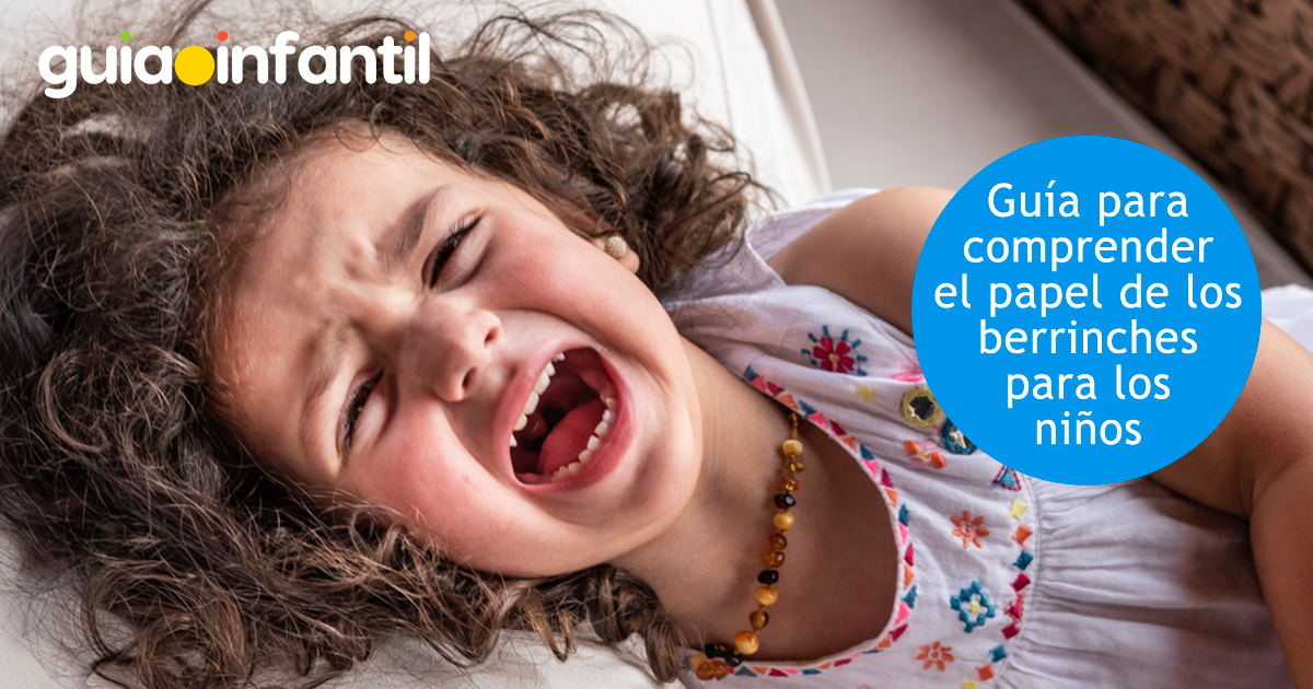 El papel de los berrinches en los niños