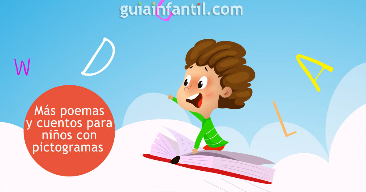 cuentos y poemas en pictogramas para niños