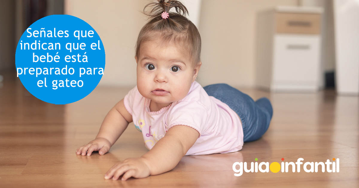 bebé empieza a gatear
