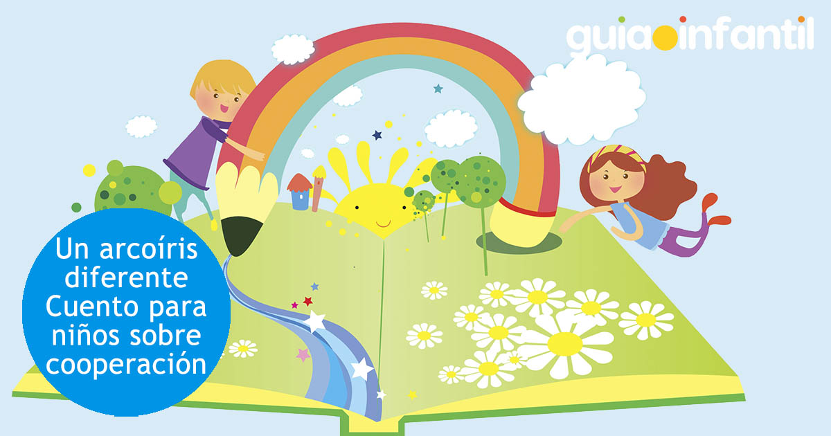 Un arcoiris diferente. Cuento para niños