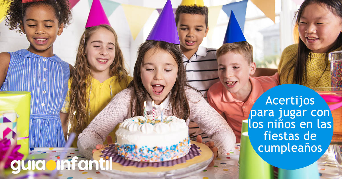 Adivinanzas para niños. Adivinanzas de cumpleaños para niños