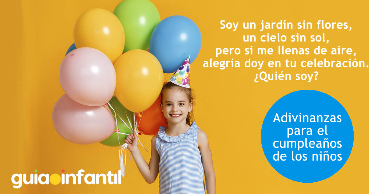 adivinanzas para la fiesta de cumpleaños de los niños