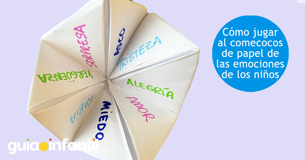 juego de comecocos de papel para niños
