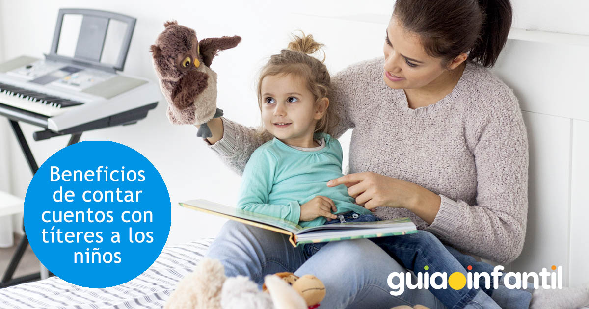 contar cuentos con titeres a los niños