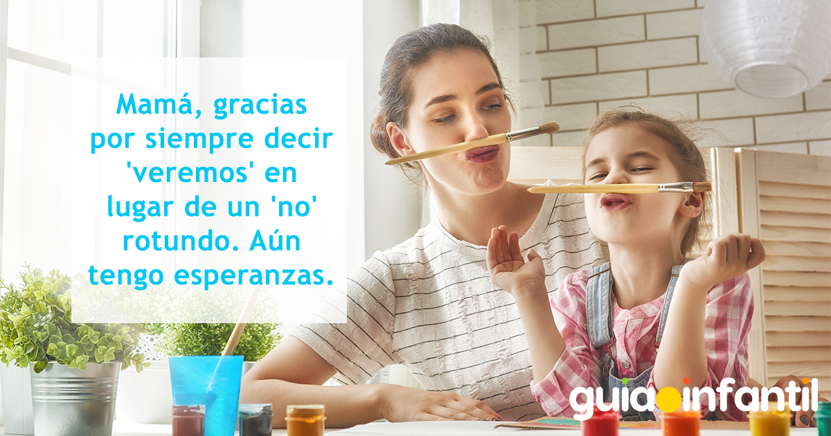 Postal para dar gracias a mamá