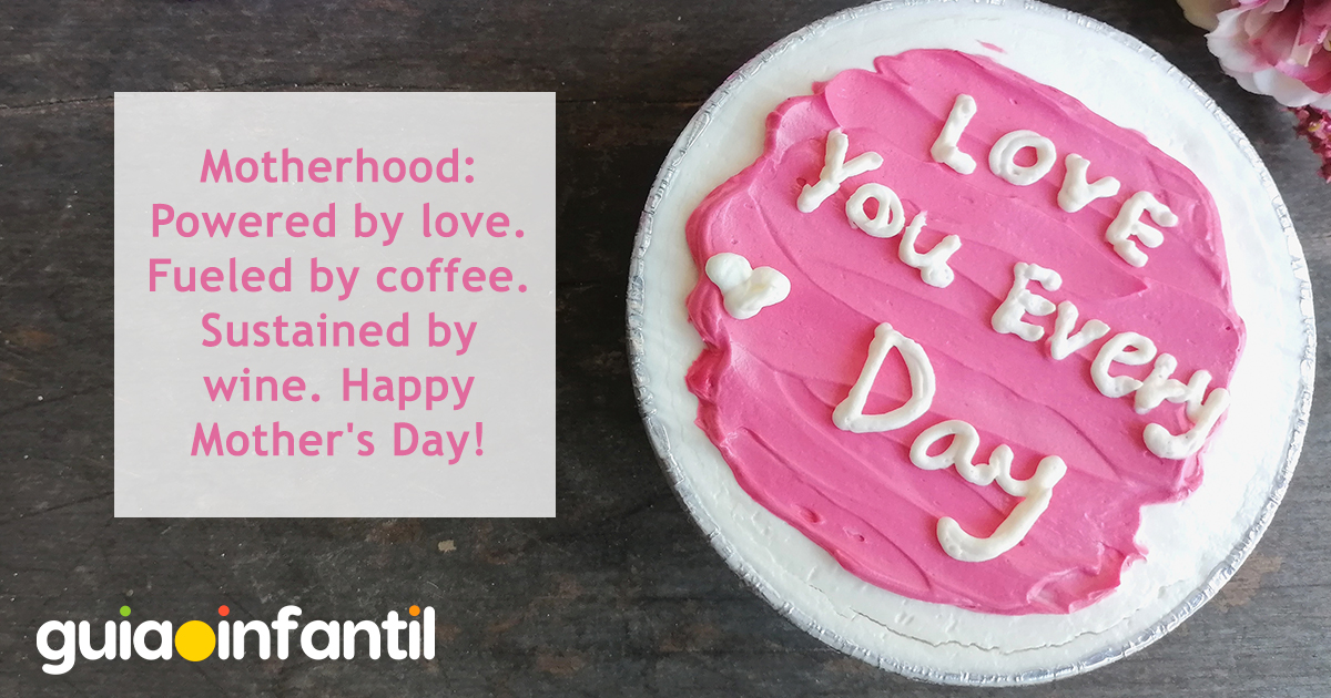 Postal para mamá en inglés