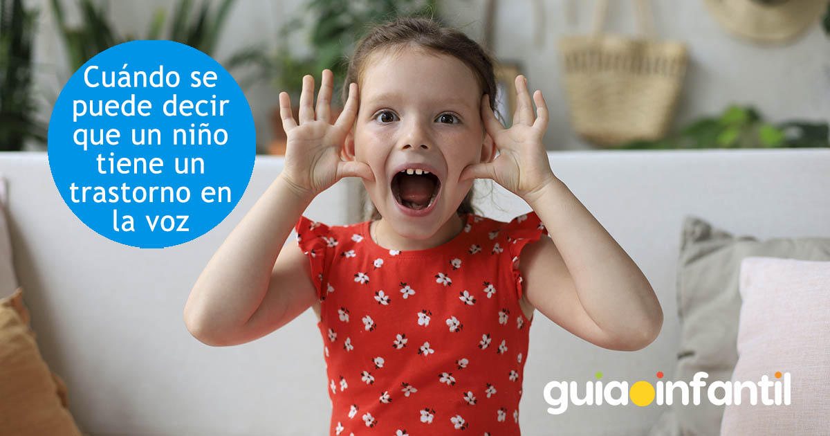 trastornos de la voz en niños