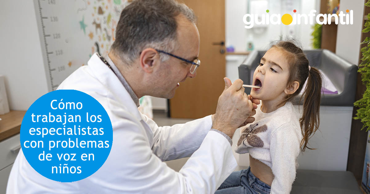 qué hacen los medicos con los problemas de voz en niños