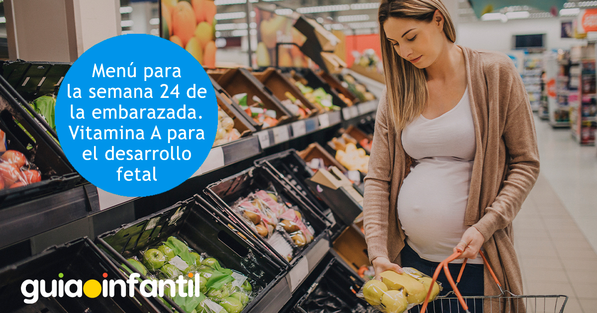 Menú semanal para el embarazo