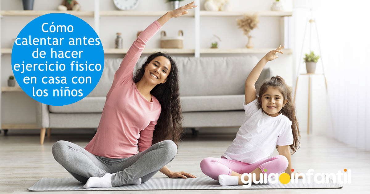calentamiento físico con los niños